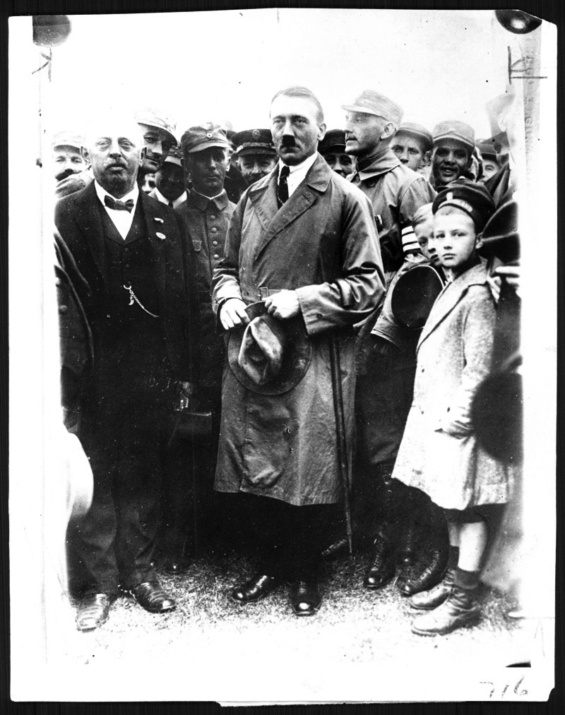 Adolf Hitler at the Deutscher Tag in Nuremberg